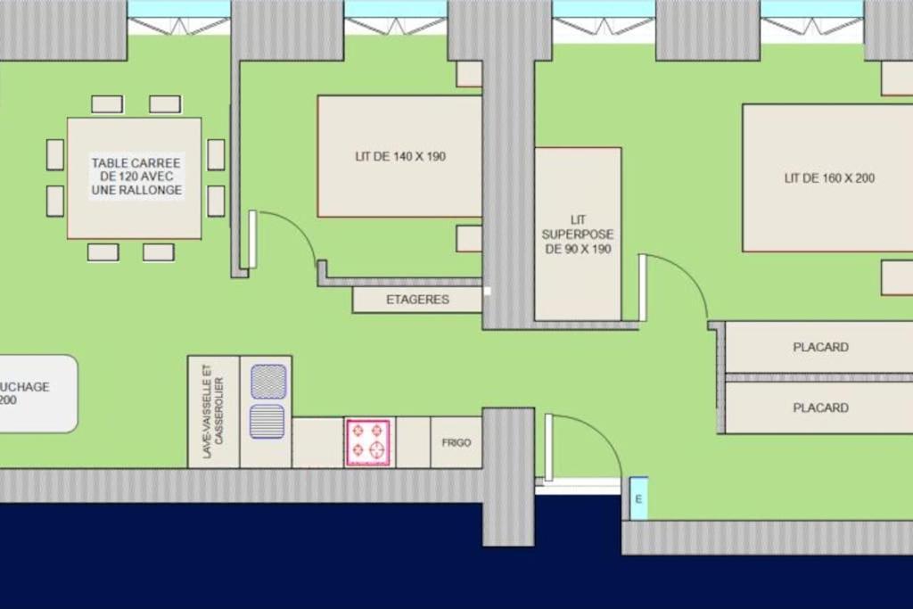 Appartement Familial T3 Avec Sauna 8 Personnes Eaux Bonnes Bagian luar foto