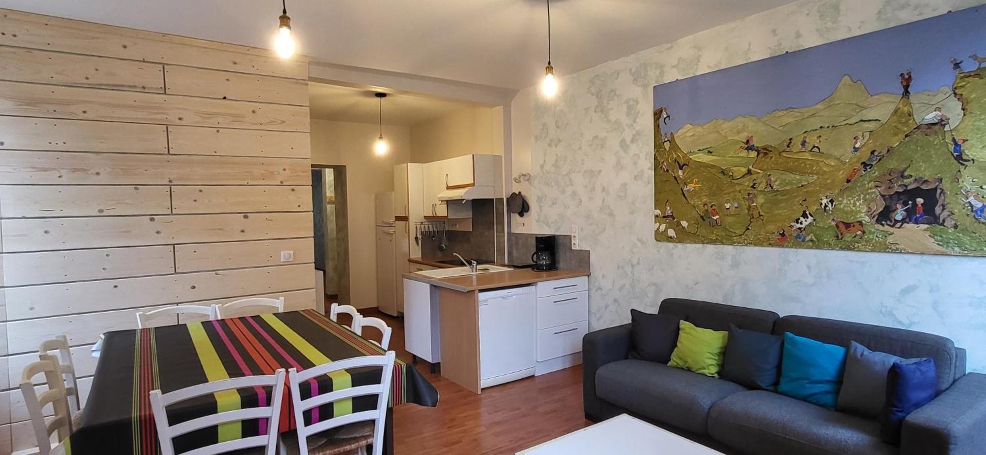 Appartement Familial T3 Avec Sauna 8 Personnes Eaux Bonnes Bagian luar foto